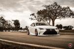 Lexus RC200t F-Sport on Vossen Wheels (ML-X3) 2018 года